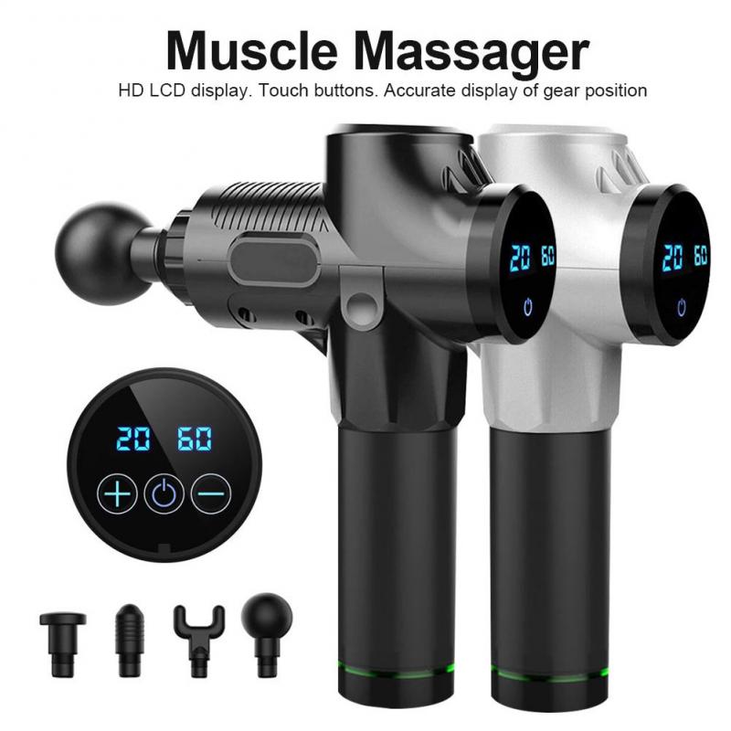 Home fitness muscle relaxer electric massage gun