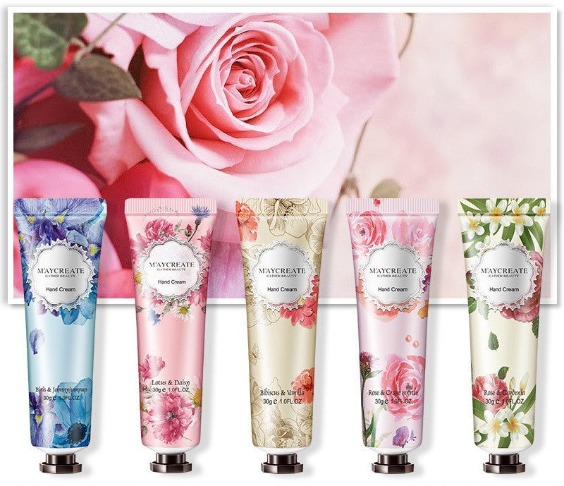 Floral Fragrance 30g Moisturizing Hand Cream Cosmetics