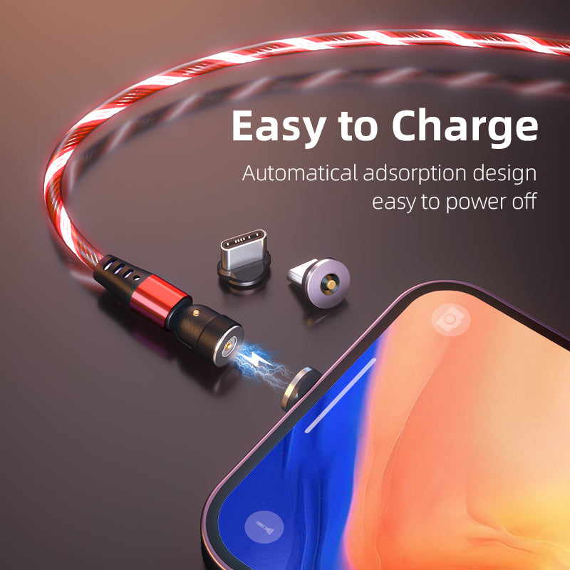 540 Rotate Magnetic Cable Fast Charging
